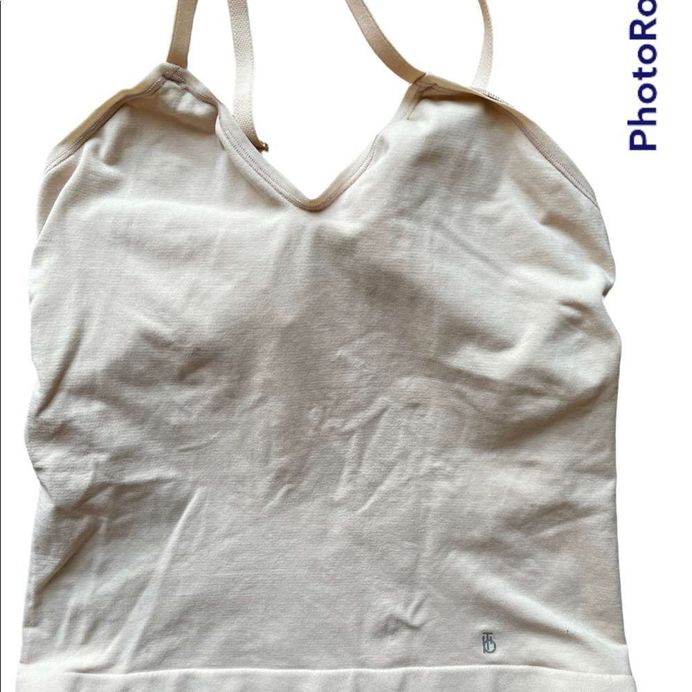 “Barely There” nude color camisole.  Built in support.